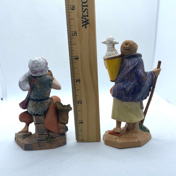 Set of 2 Fontanini Nativity Characters. 4-5" New in box. Miriam & Josiah. - Picture 6 of 6